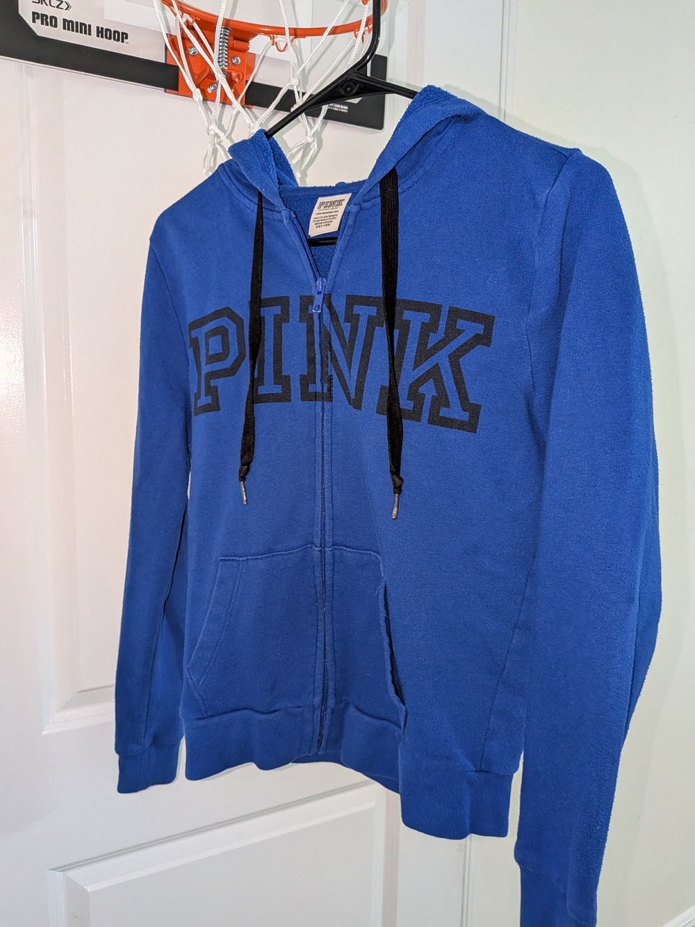 PINK Victoria's Secret ' Blue Zip-Up Hoodie with Hood